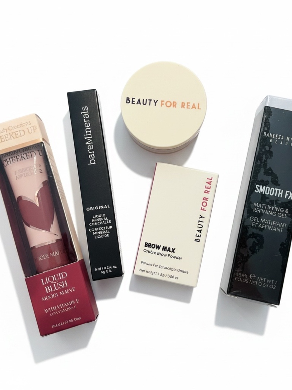 NIB High-End Makeup Bundle - bareMinerals, Danessa Myricks, Beauty For Real